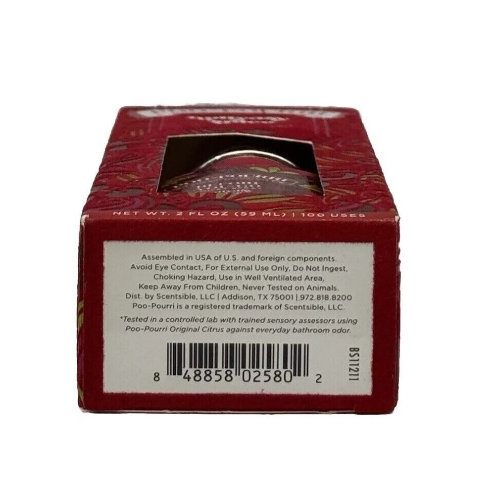 Poo-Pourri Before You Go Toilet Spray Hollyday Spice Odor Eliminator - Picture 6 of 6